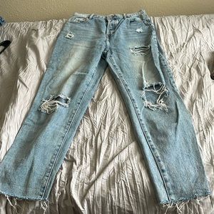 PacSun light blue jeans (high rise straight) size 28